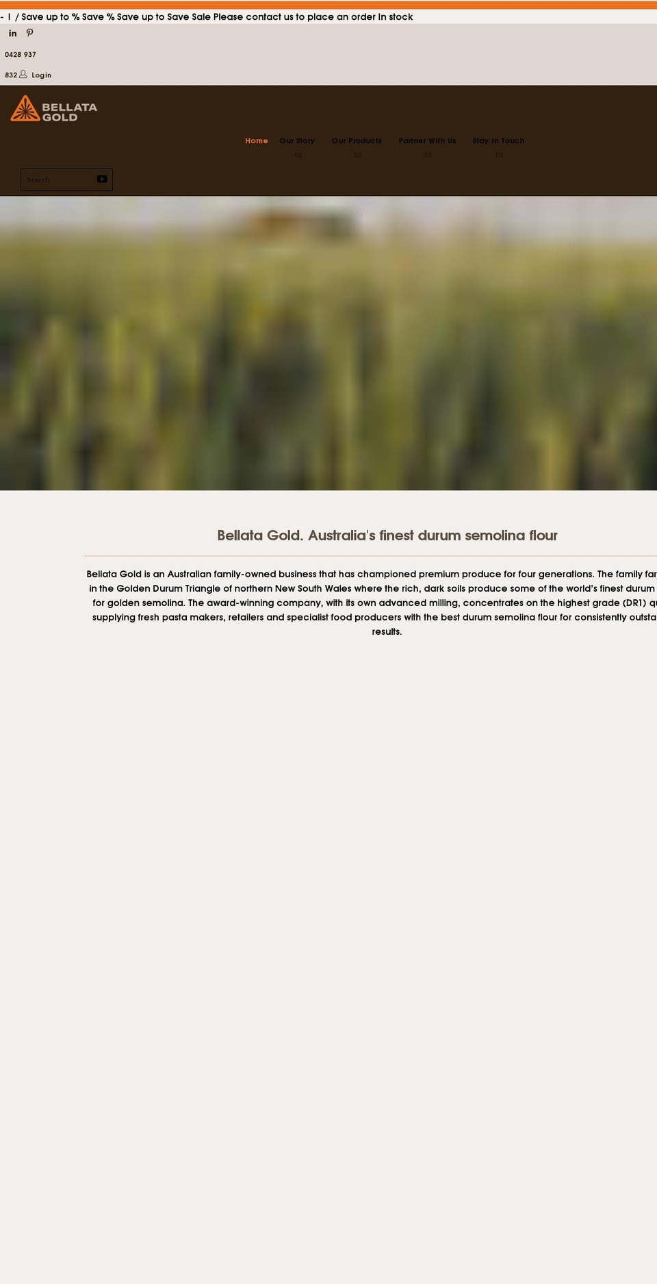 bellatagold.com.au shopify website screenshot