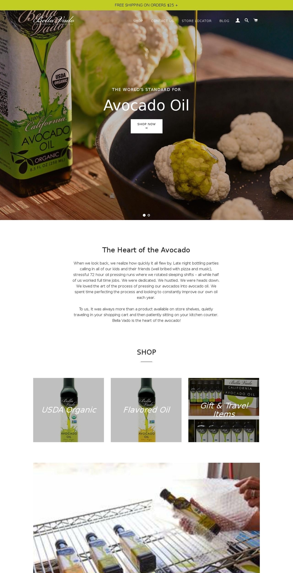 bellavado.com — Shopify storefront screenshot