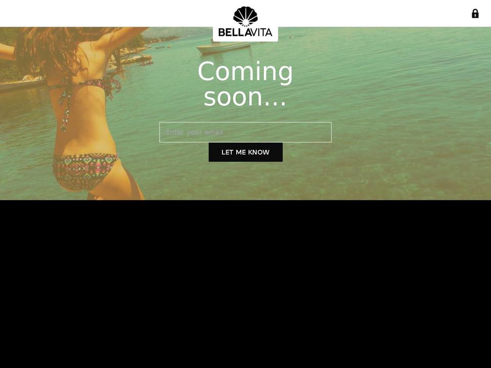 bellavitaswim.com — Shopify storefront screenshot