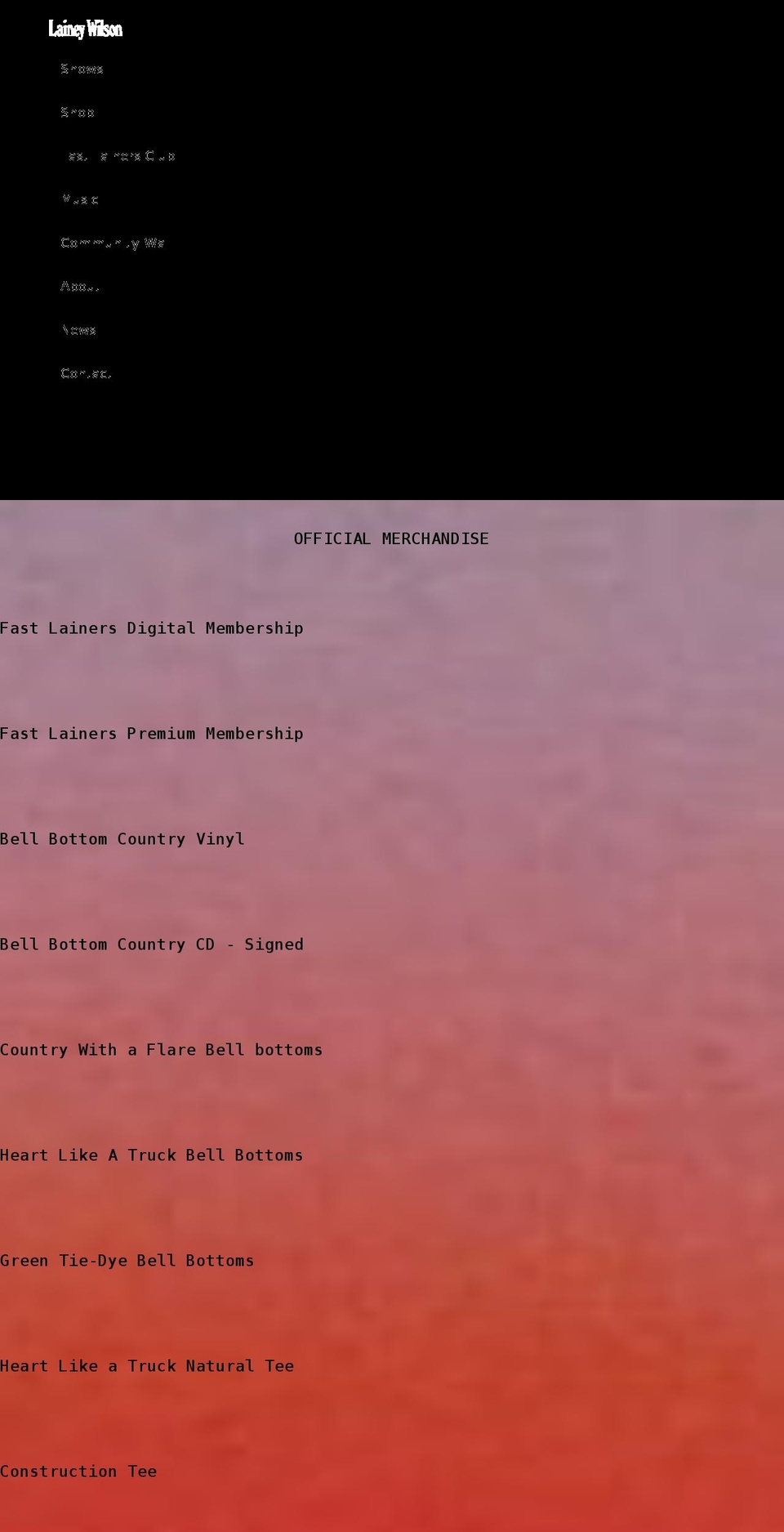 bellbottomcountry.com shopify website screenshot