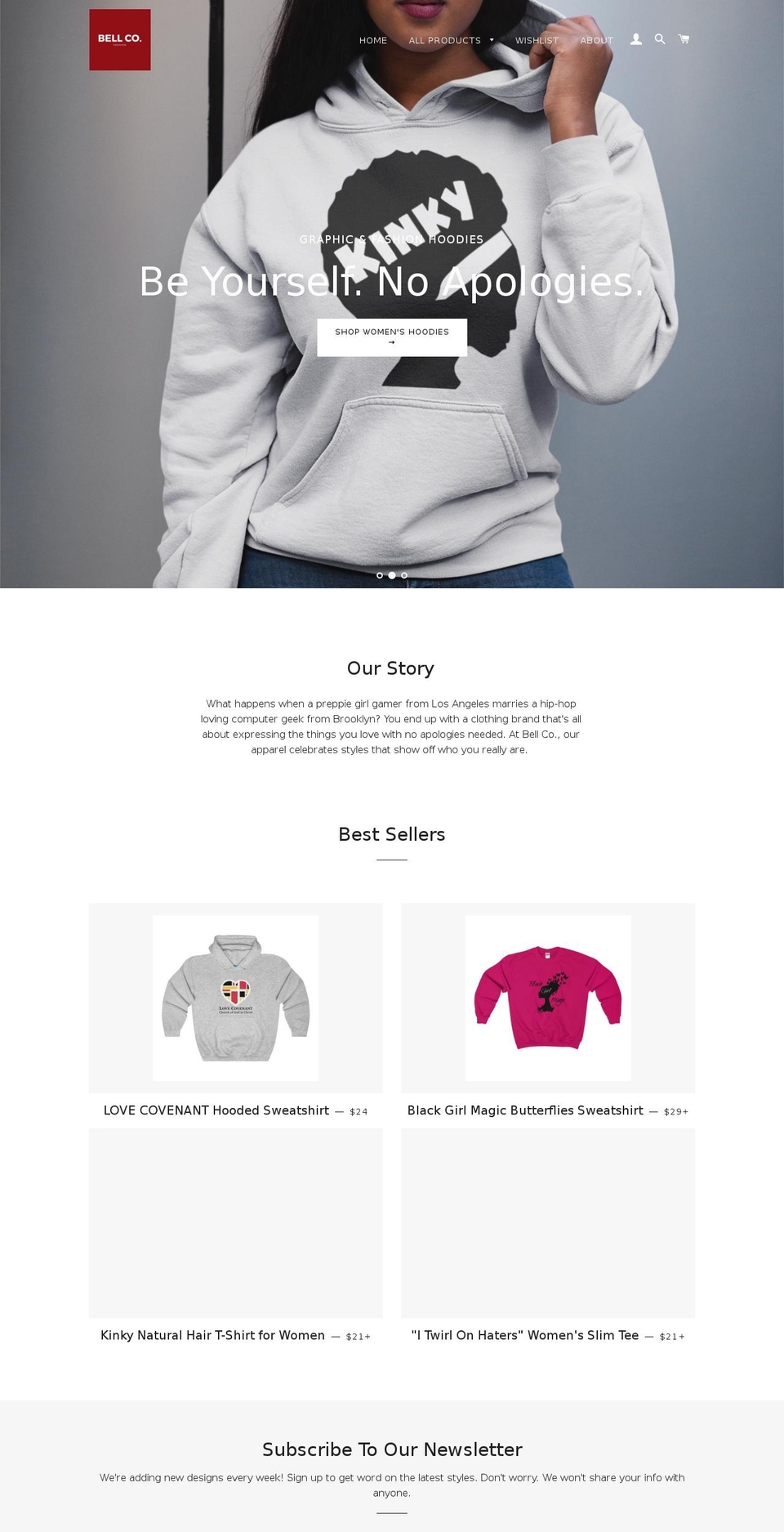 bellcostore.com shopify website screenshot