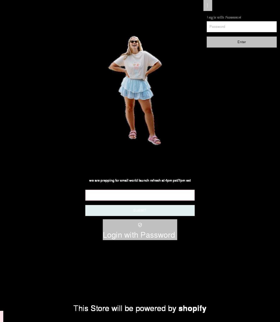 belleandpark.com shopify website screenshot