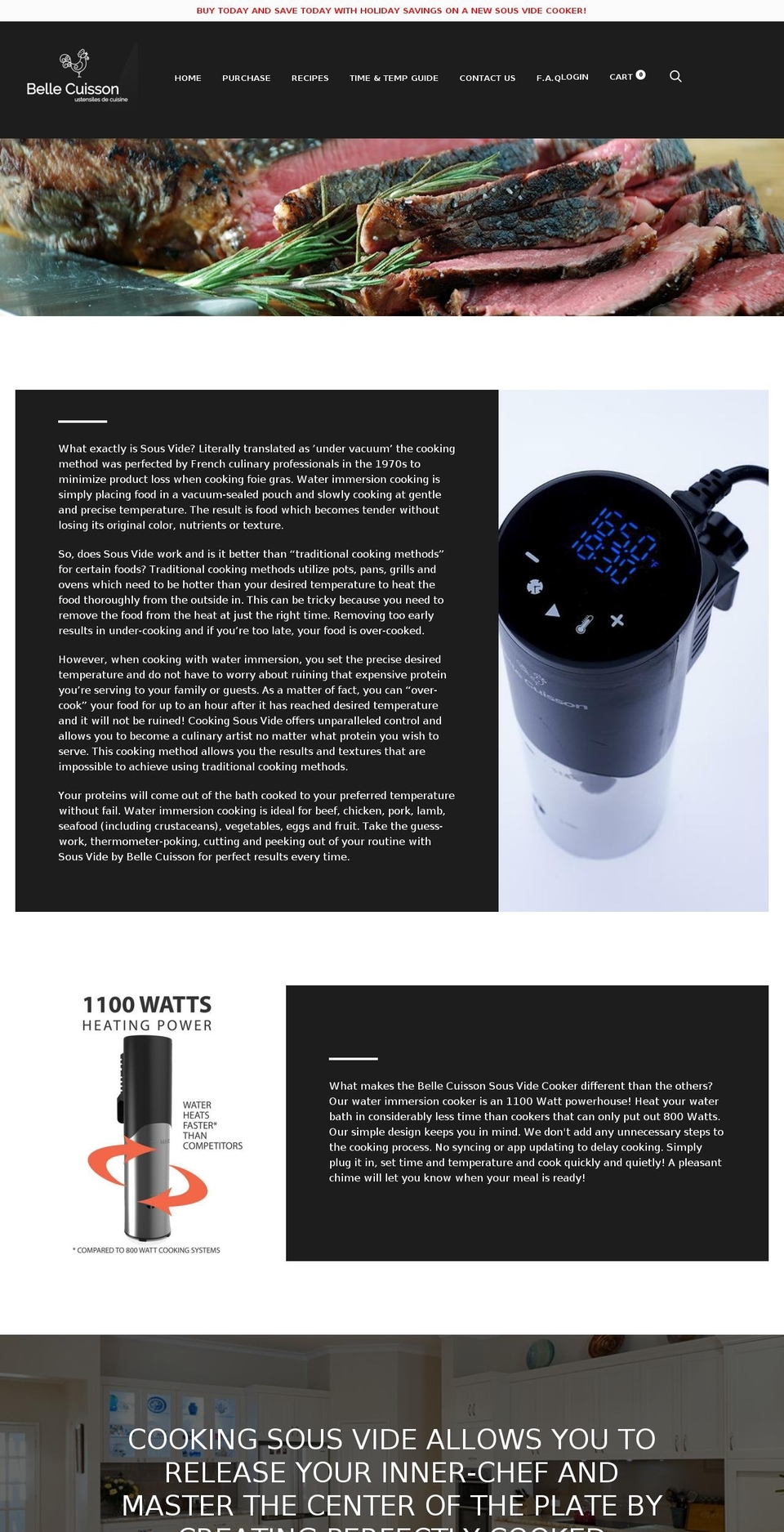 bellecuisson.com — Shopify storefront screenshot