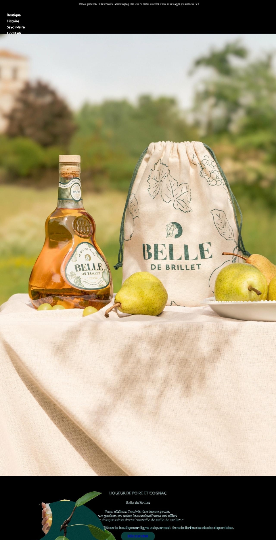 belledebrillet.com shopify website screenshot