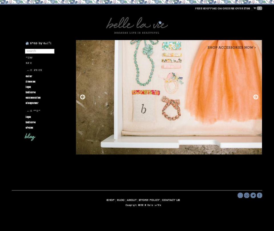 Lucid One Shopify theme site example bellela-vie.com