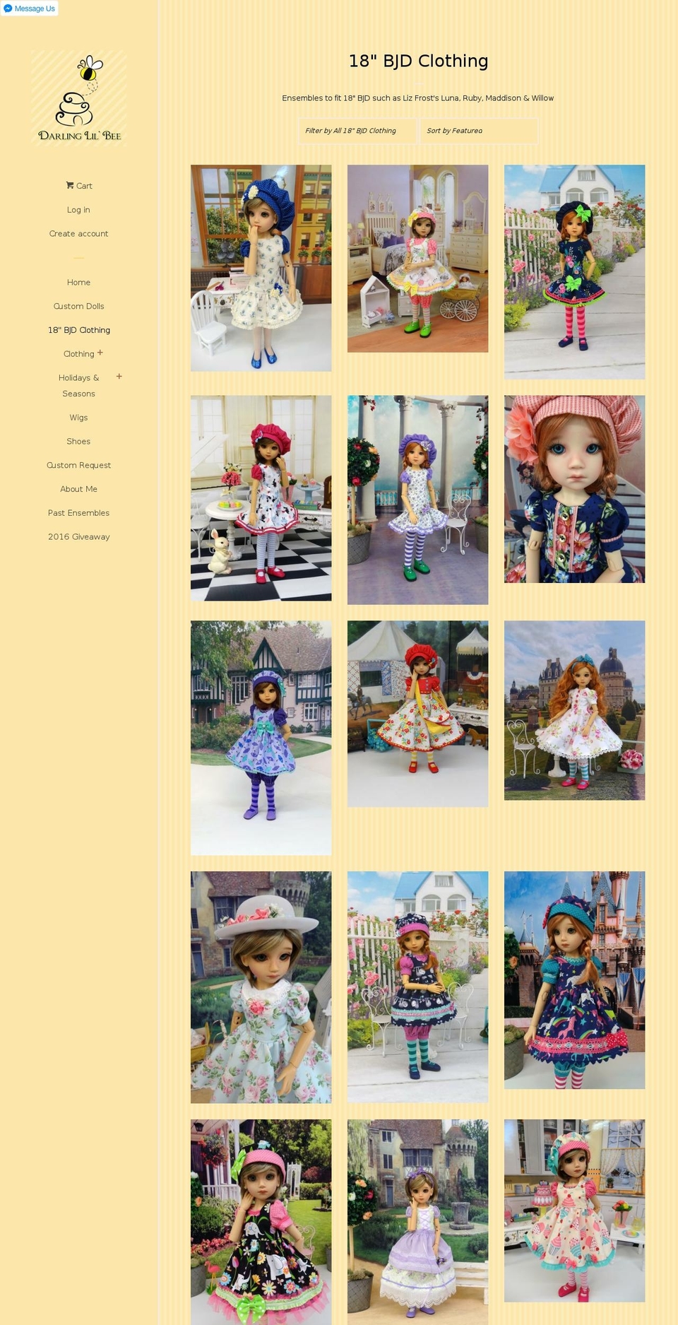 belleofspades.com — Shopify storefront screenshot
