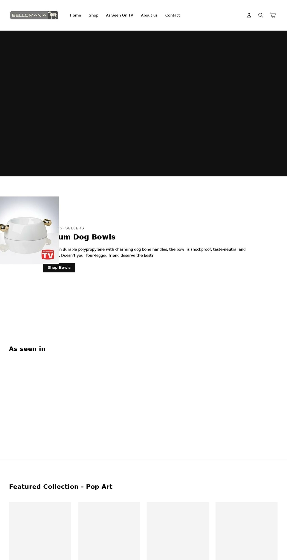 bellomania-usa.com — Shopify storefront screenshot