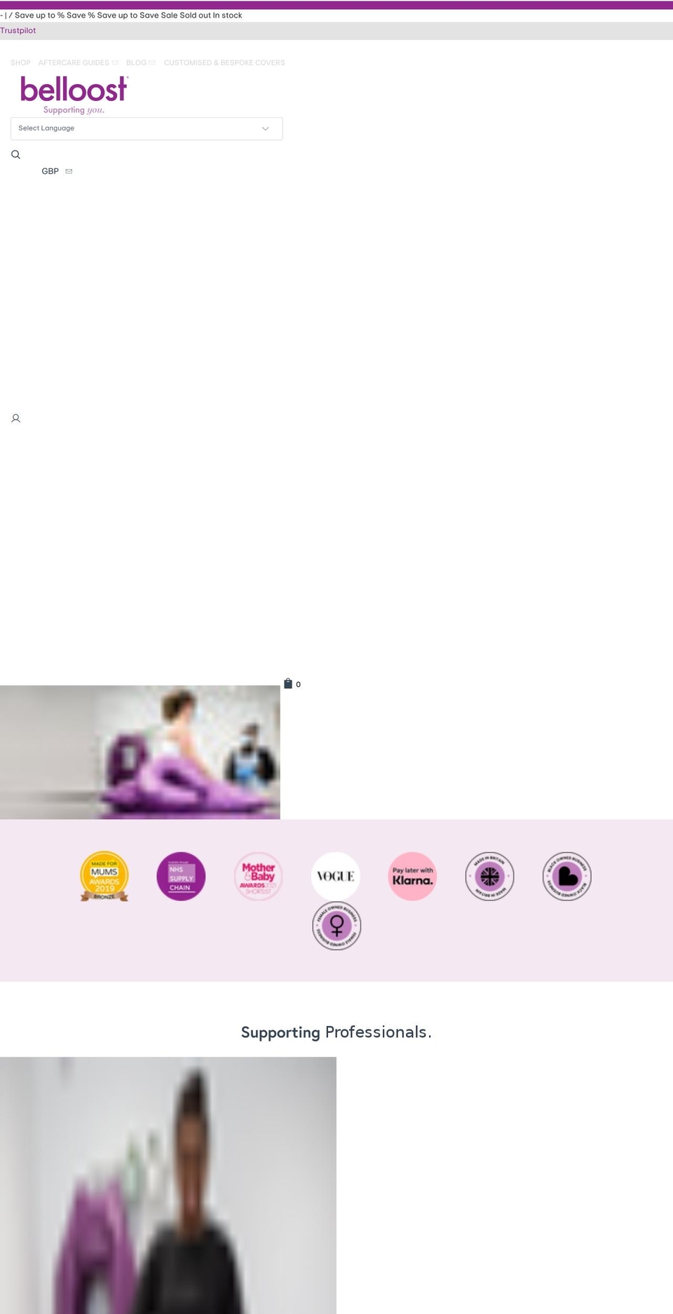 belloost.com shopify website screenshot