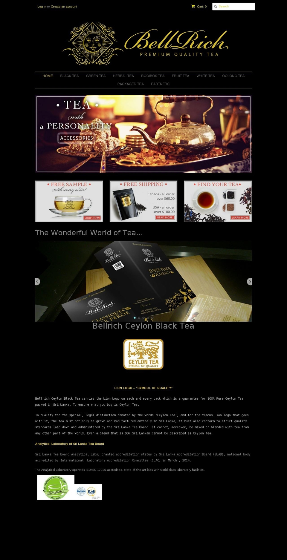 bellrichtea.com shopify website screenshot