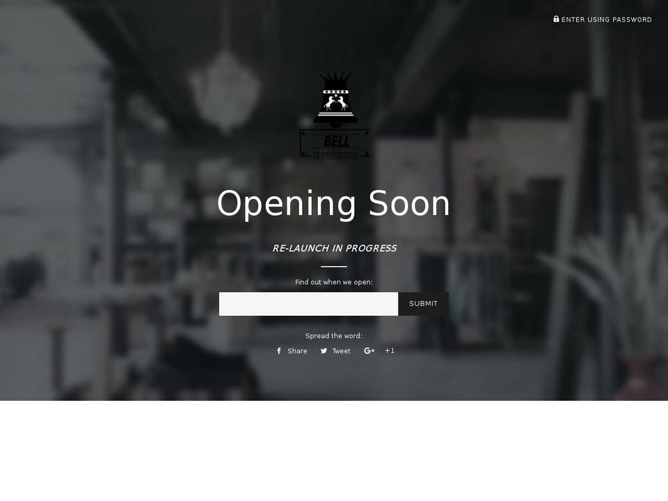 belltradinggroup.com — Shopify storefront screenshot
