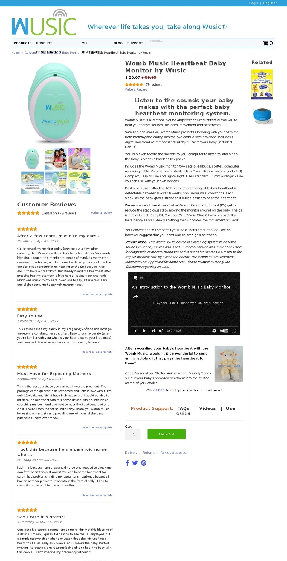 Wusic - Live - Fashionopolism Shopify theme site example bellymelody.com