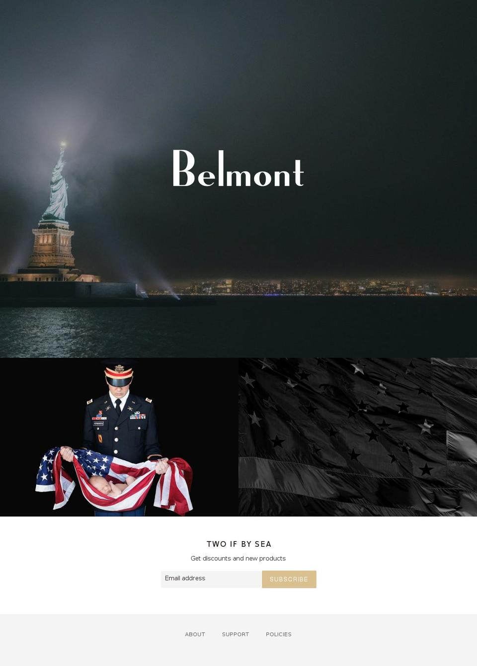 BELMONT Shopify theme site example belmontflags.com