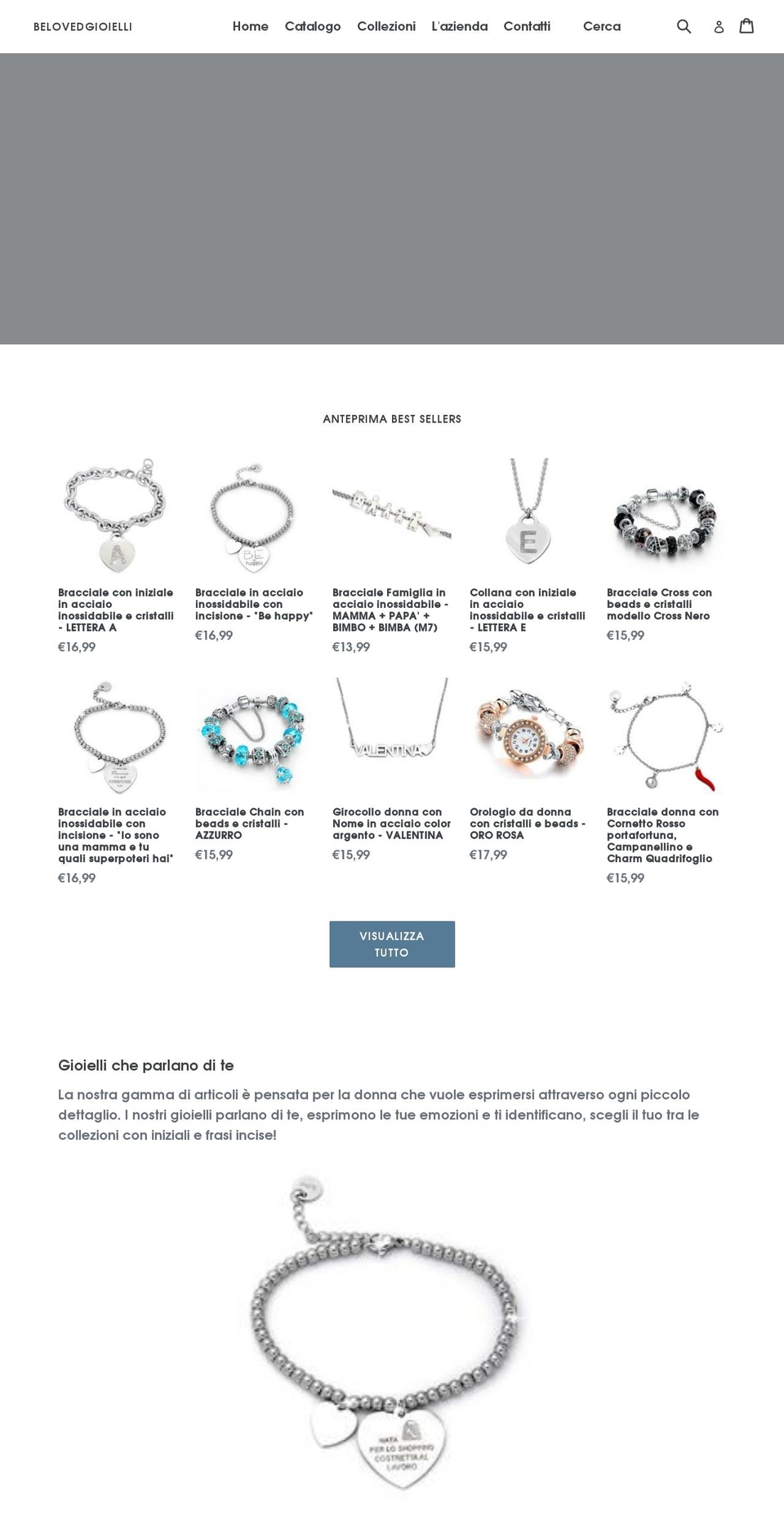beloved-shop.com — Shopify storefront screenshot