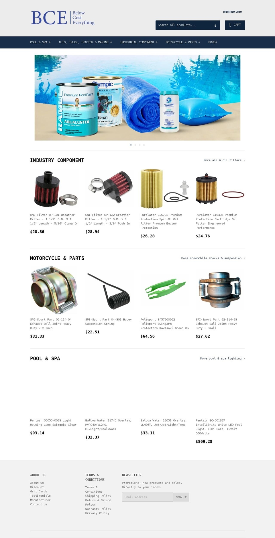 belowcosteverything.com shopify website screenshot