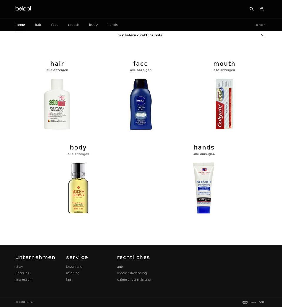 belpal.com — Shopify storefront screenshot
