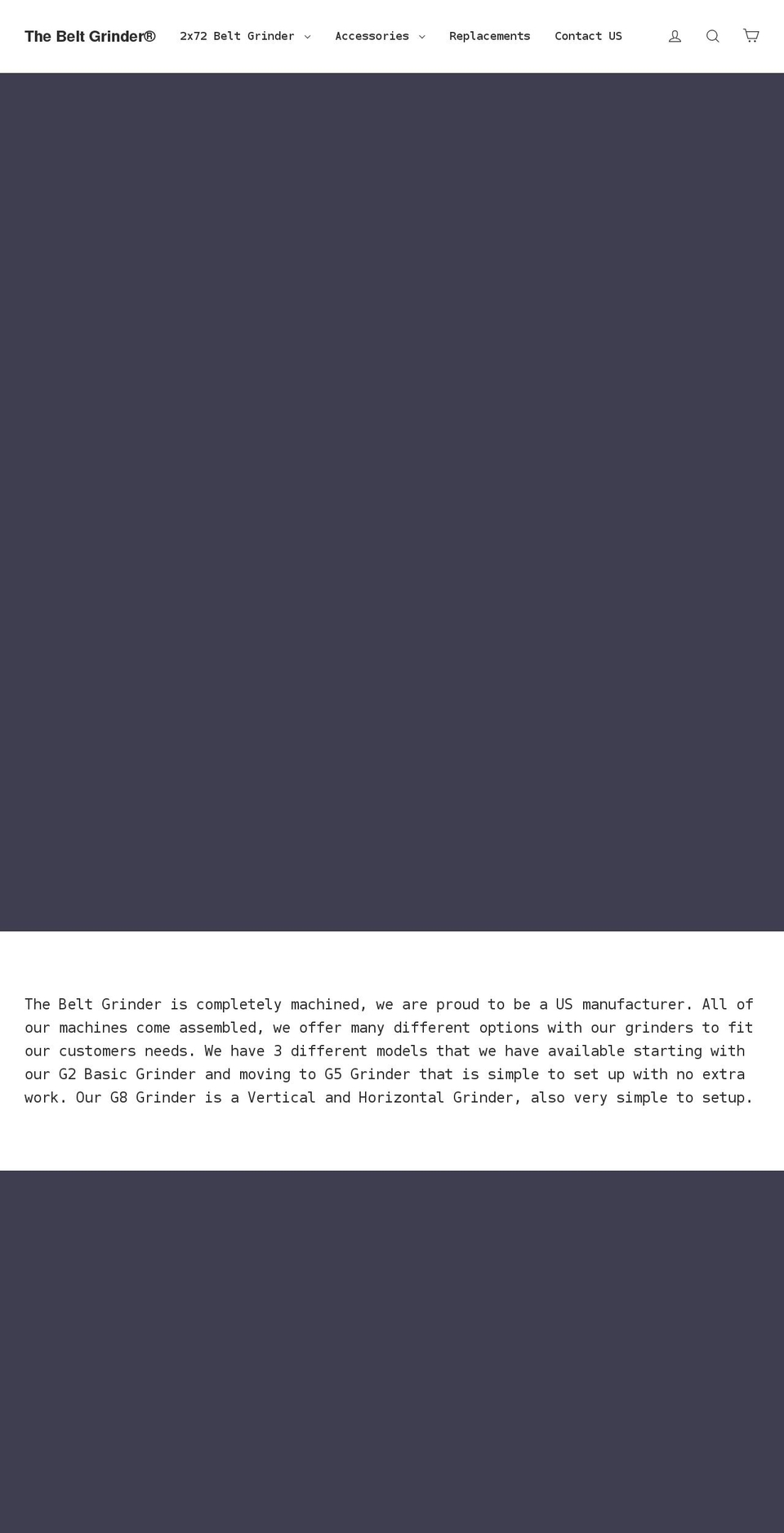 beltginder.com — Shopify storefront screenshot