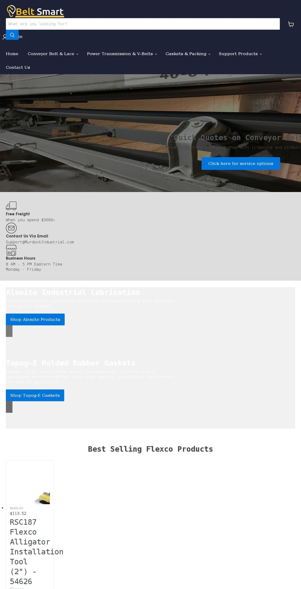 beltsmart.com shopify website screenshot
