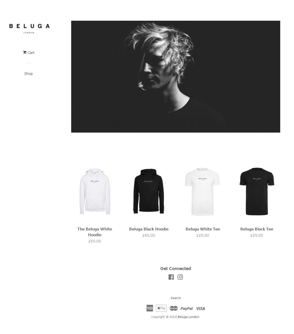 belugalondon.com — Shopify storefront screenshot