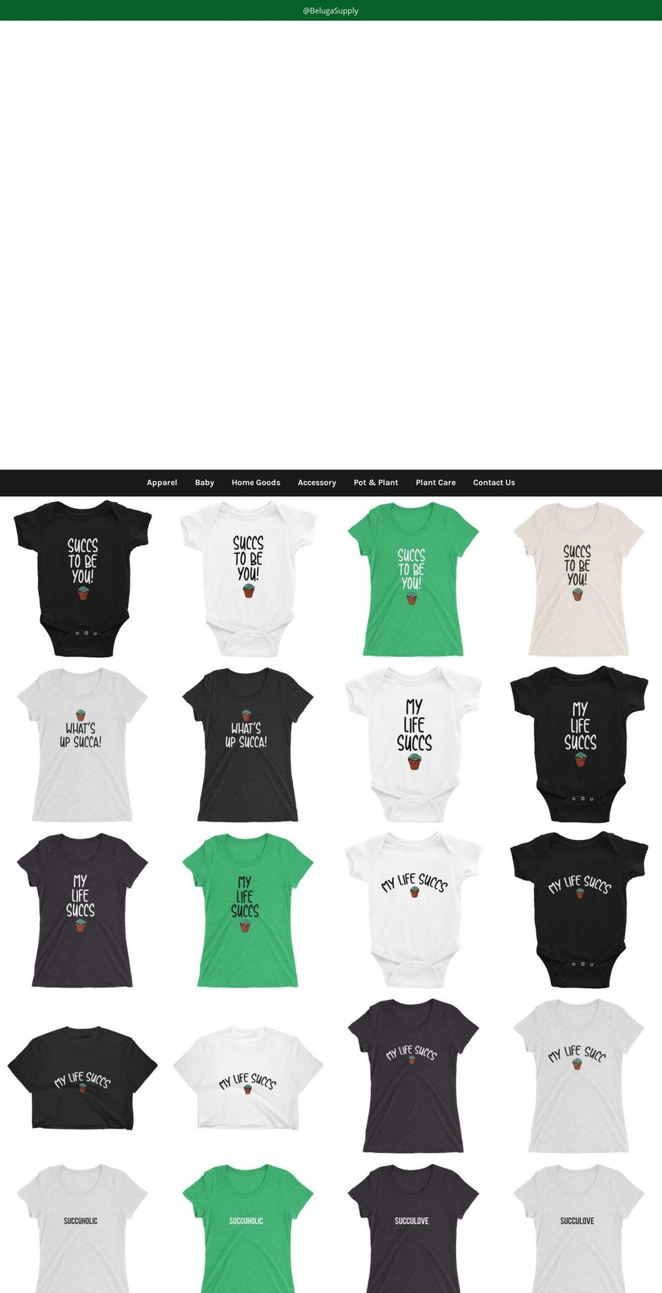 belugasupply.myshopify.com shopify website screenshot