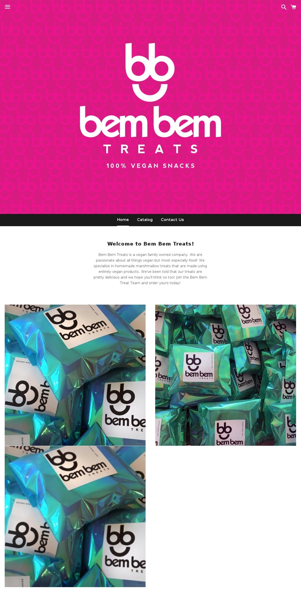 bembemtreats.com — Shopify storefront screenshot