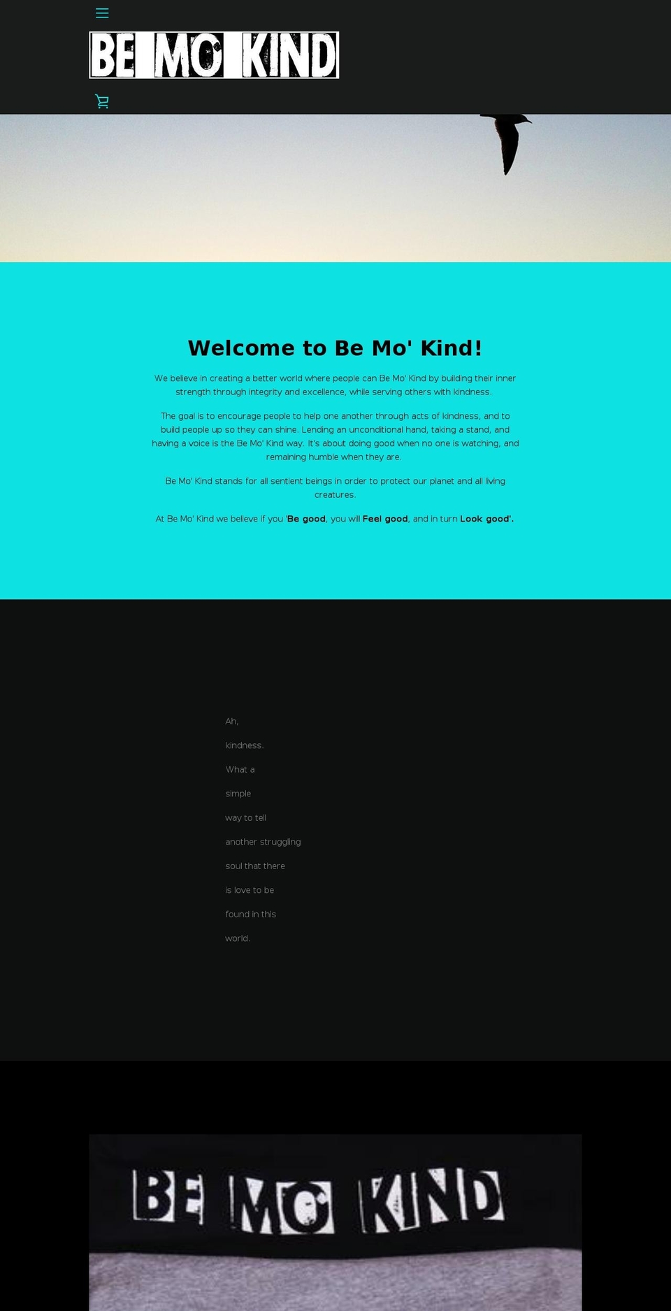bemokind.com — Shopify storefront screenshot