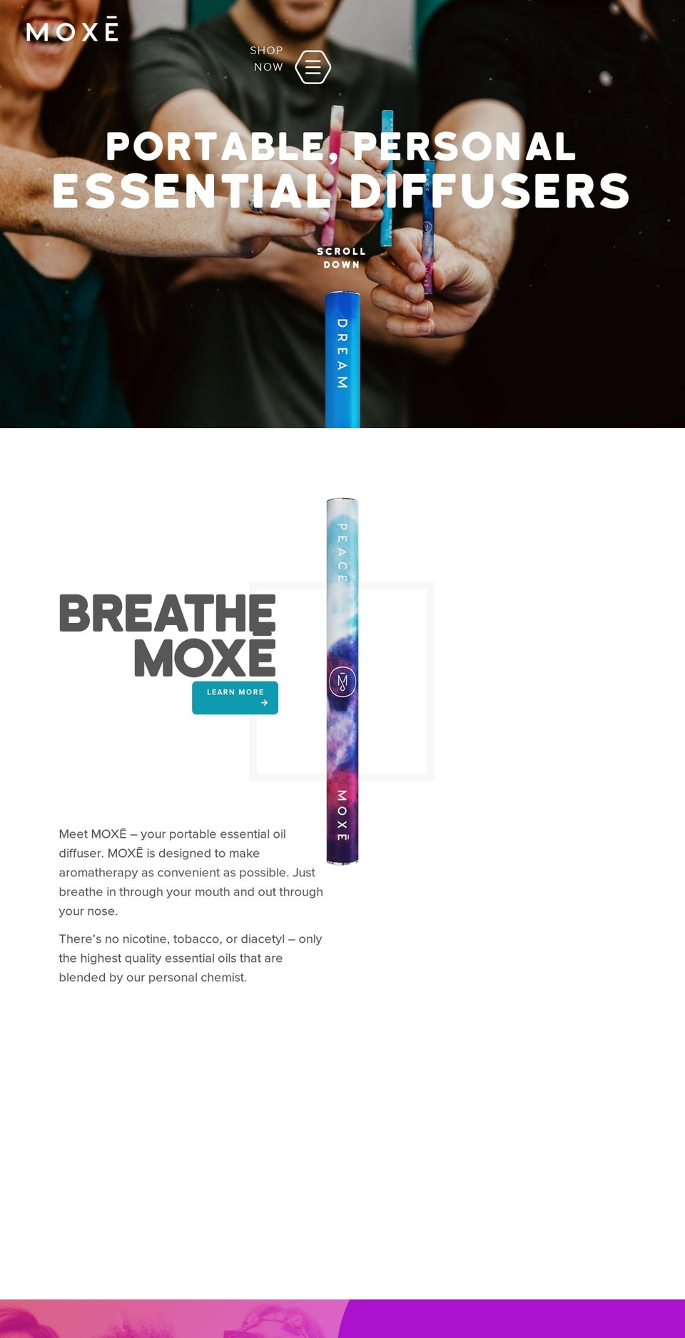 bemoxe.com — Shopify storefront screenshot