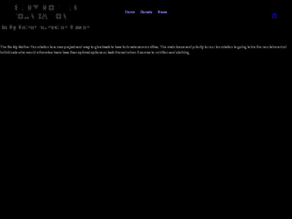 bemymotherfoundation.com shopify website screenshot