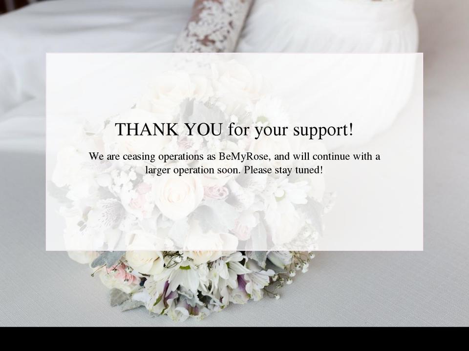 bemyrose.com — Shopify storefront screenshot