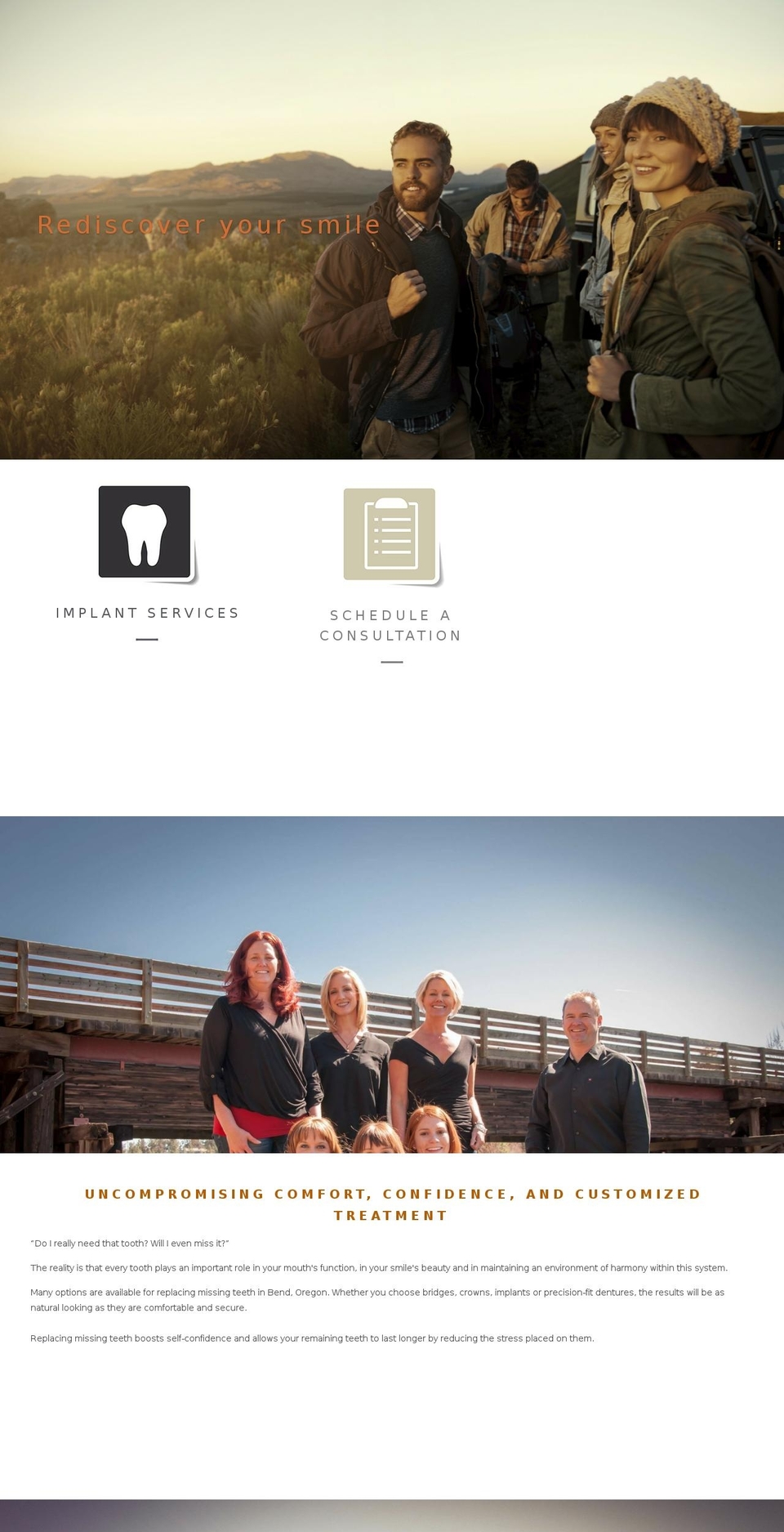 benddentalimplants.com shopify website screenshot