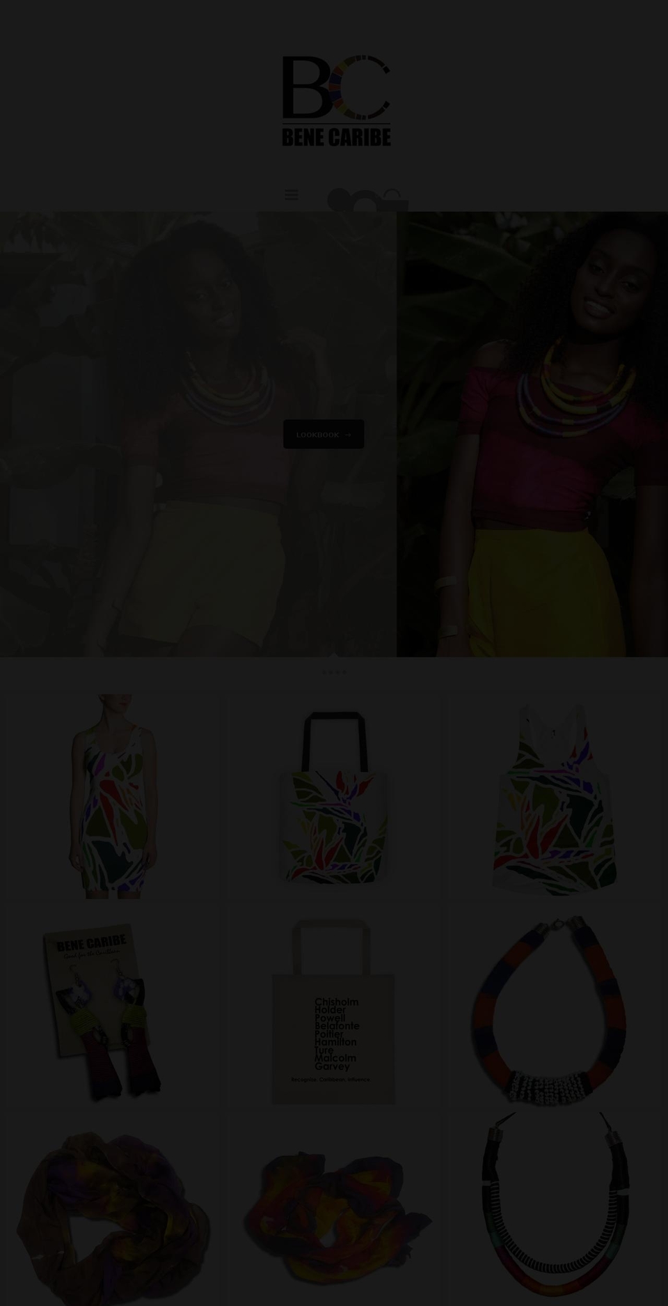 benecaribe.net shopify website screenshot