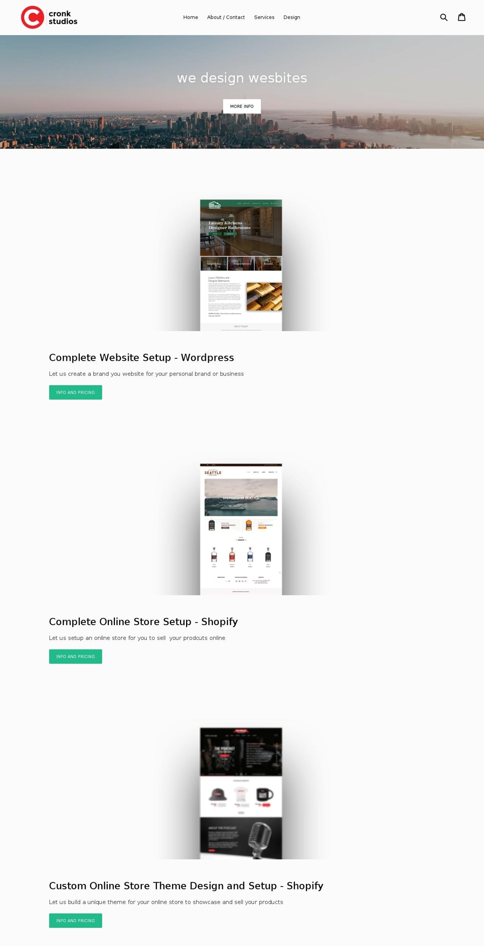 benedmund.com — Shopify storefront screenshot