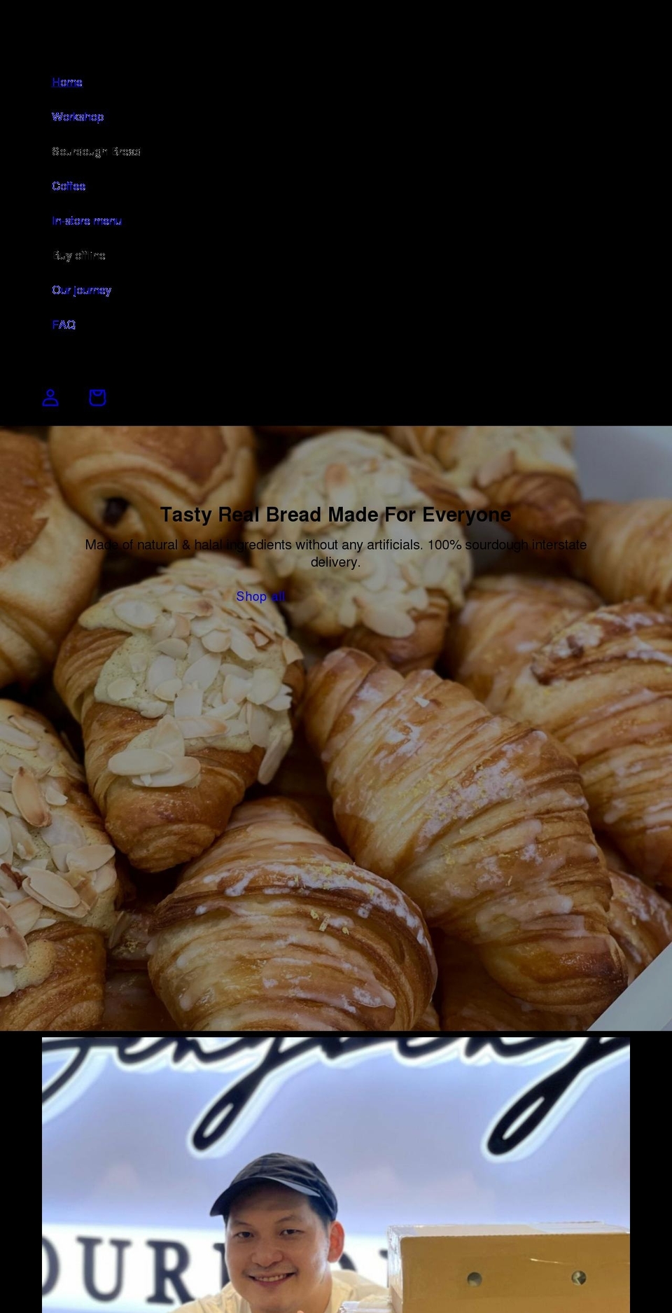 bengbengsourdough.com shopify website screenshot