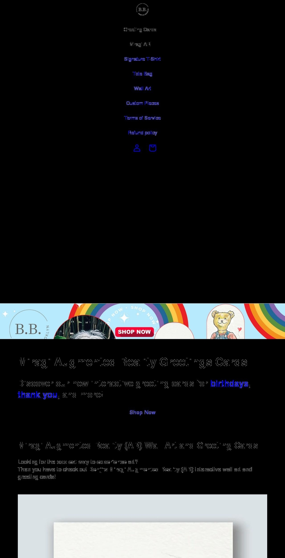 benjisofbrooklyn.com shopify website screenshot