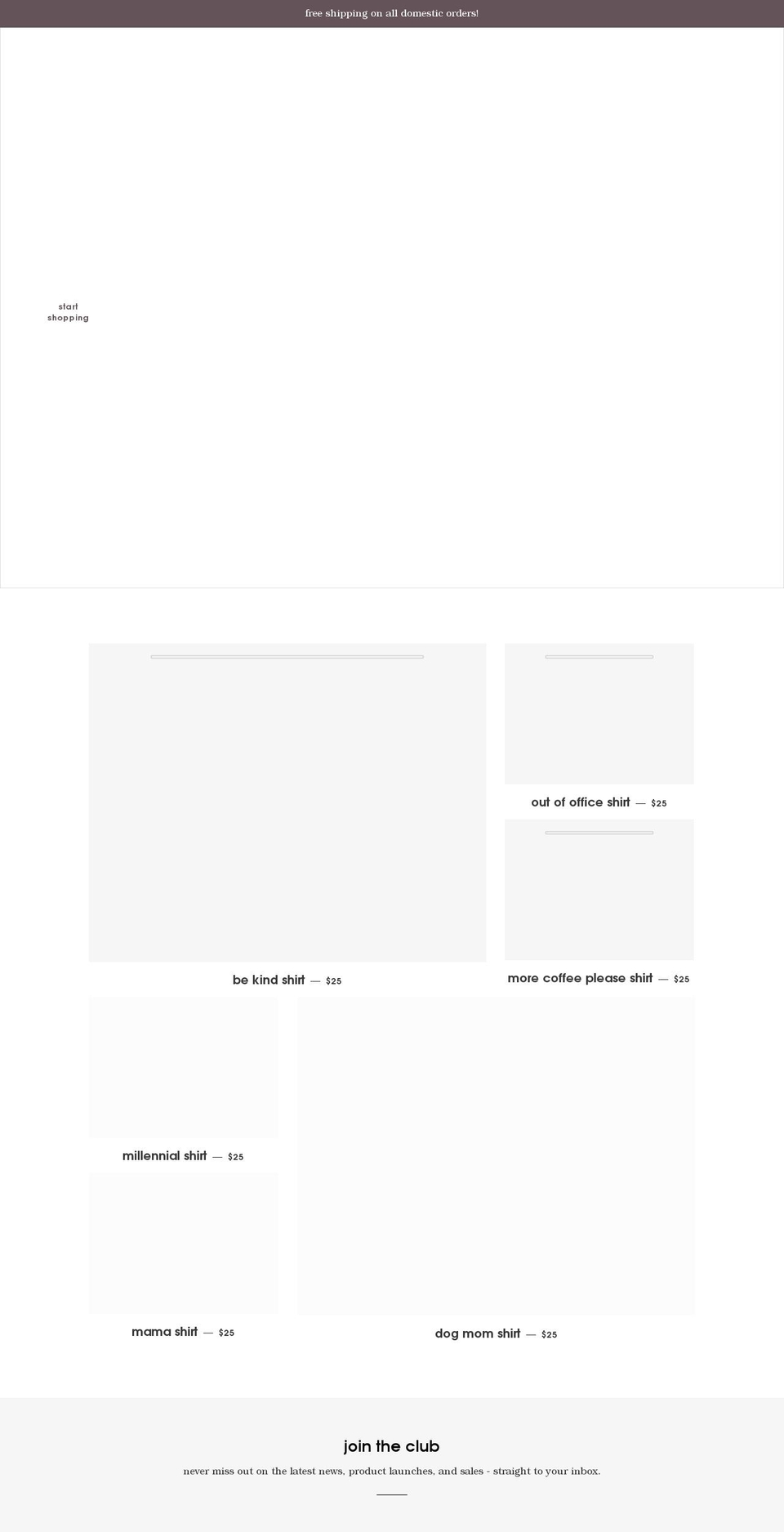 benniethelabel.com shopify website screenshot