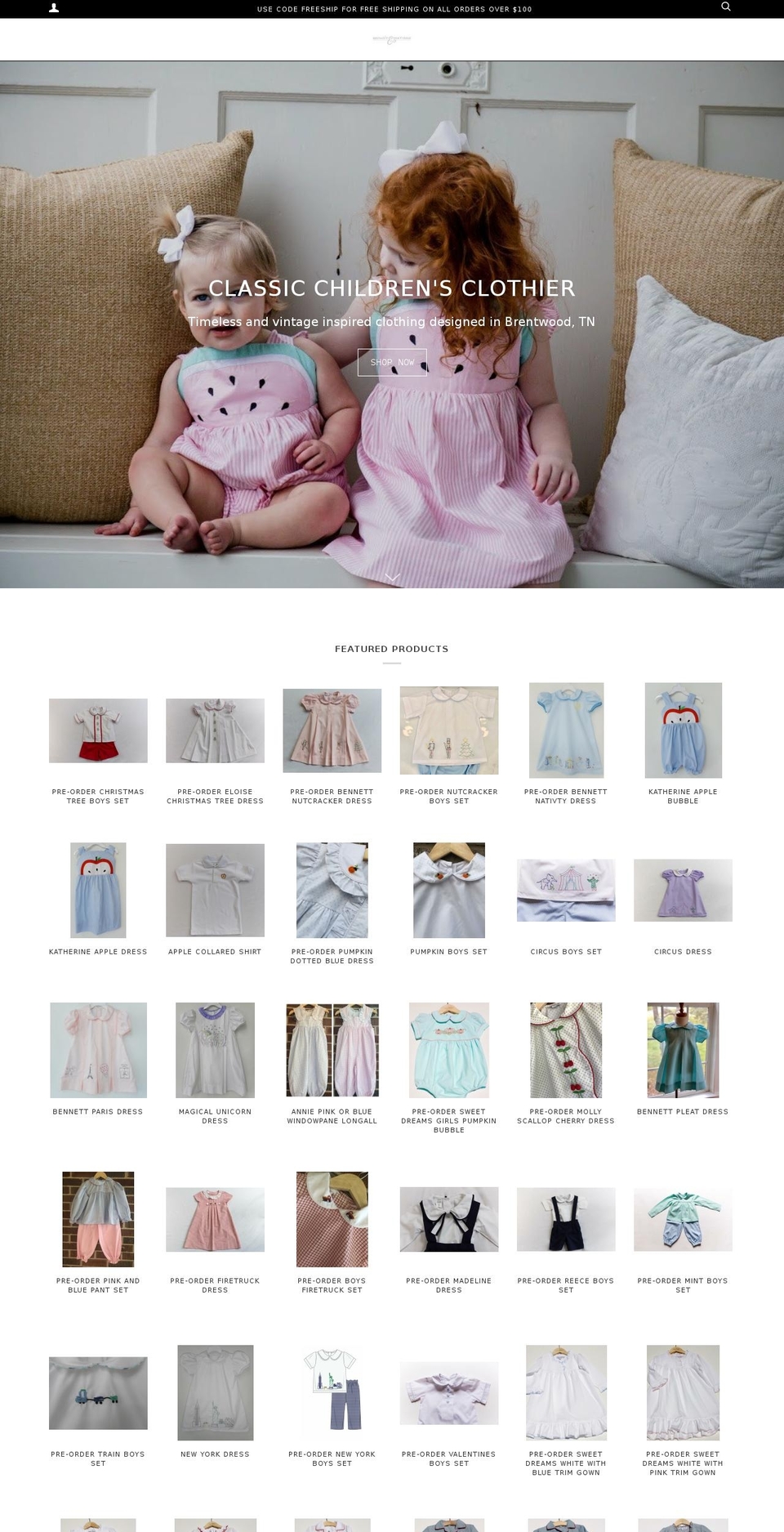 benoitandmatisse.com shopify website screenshot