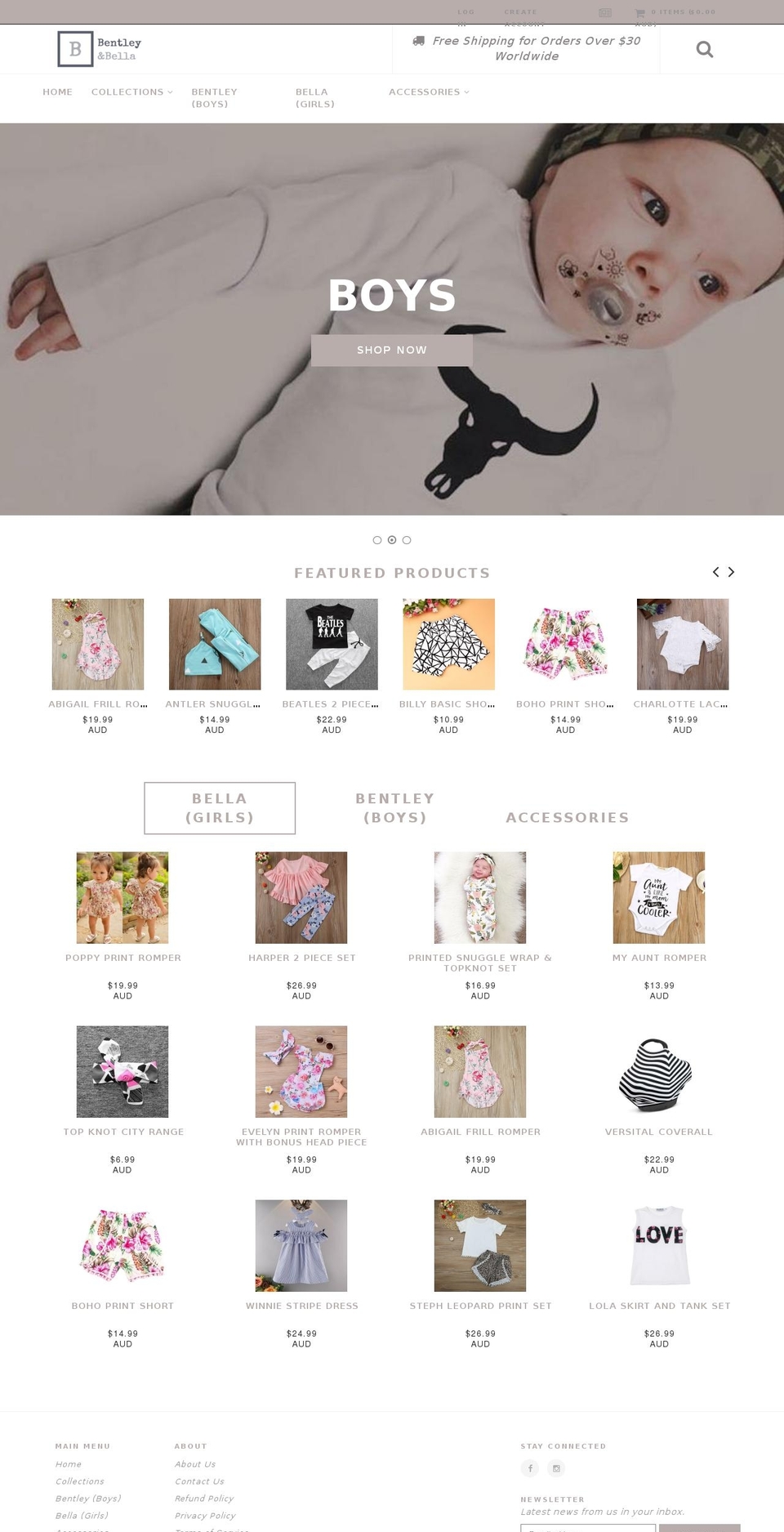 annabelle-v1-2 Shopify theme site example bentleyandbella.com