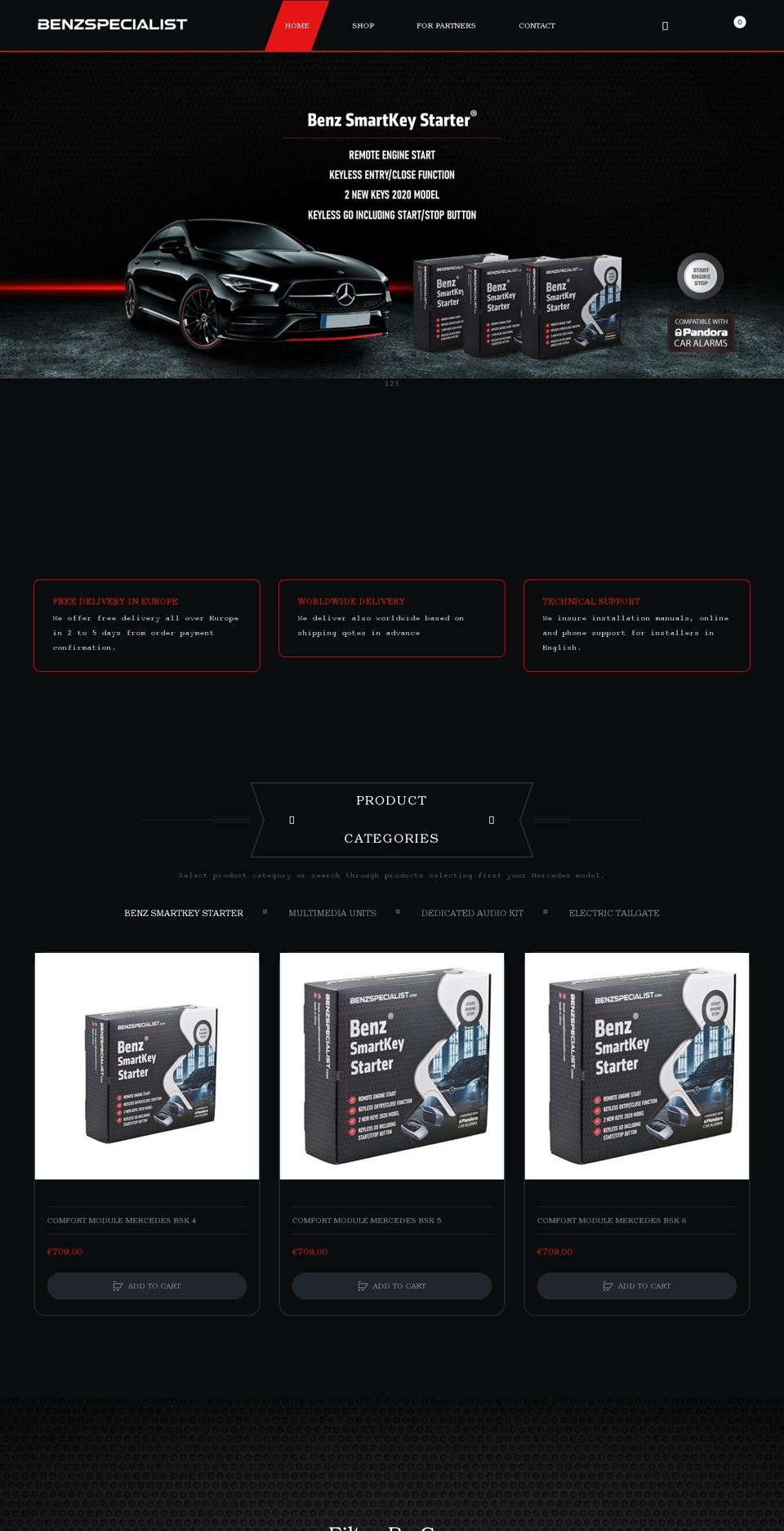 Aero-v--shopify Shopify theme site example benzspecialist.com