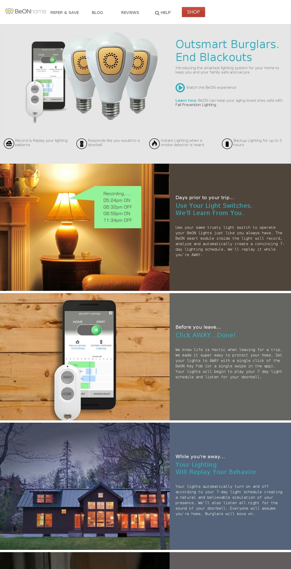 beonhome.com shopify website screenshot