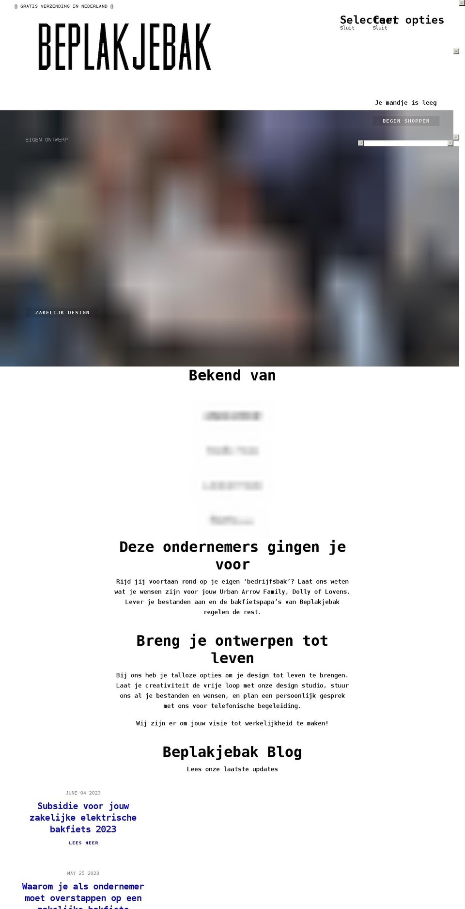 beplakjebak.nl shopify website screenshot