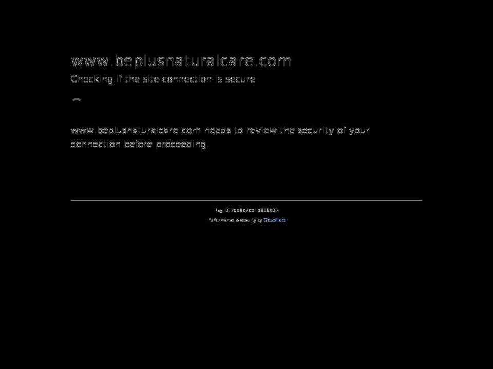 beplusnaturalcare.com shopify website screenshot