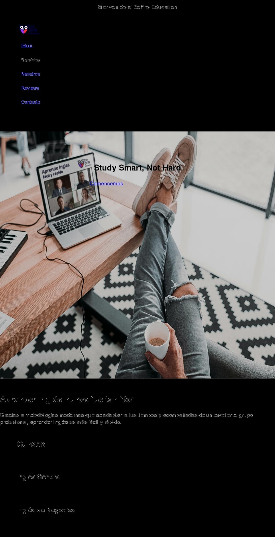 beproeducation.com shopify website screenshot