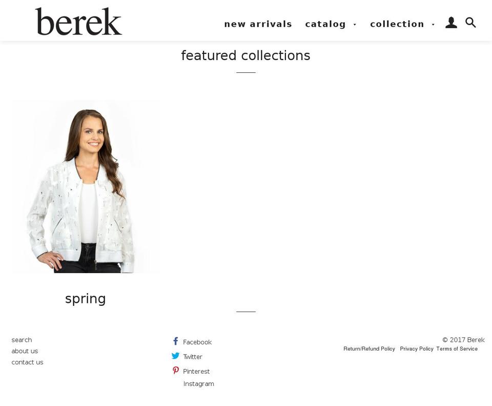 berekwholesale.myshopify.com shopify website screenshot