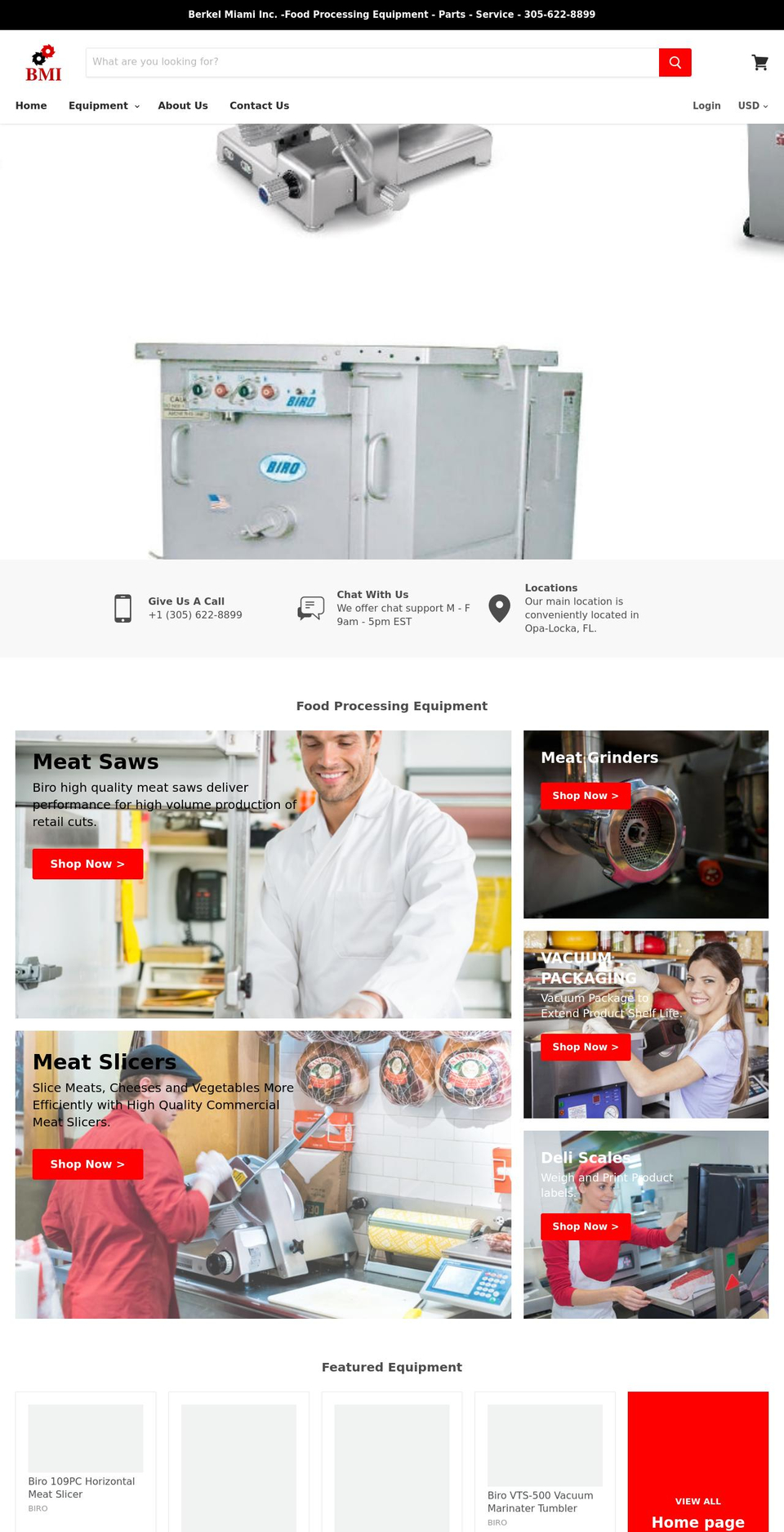 berkelmiami.com shopify website screenshot