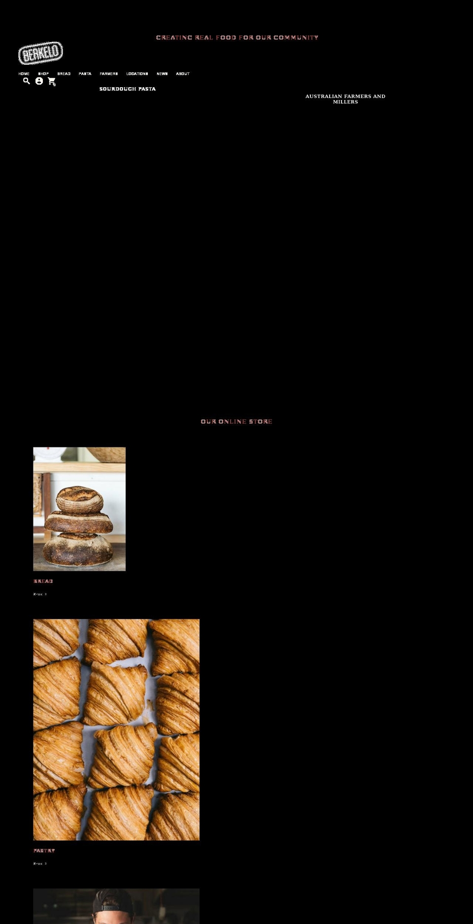 berkelo.com.au shopify website screenshot