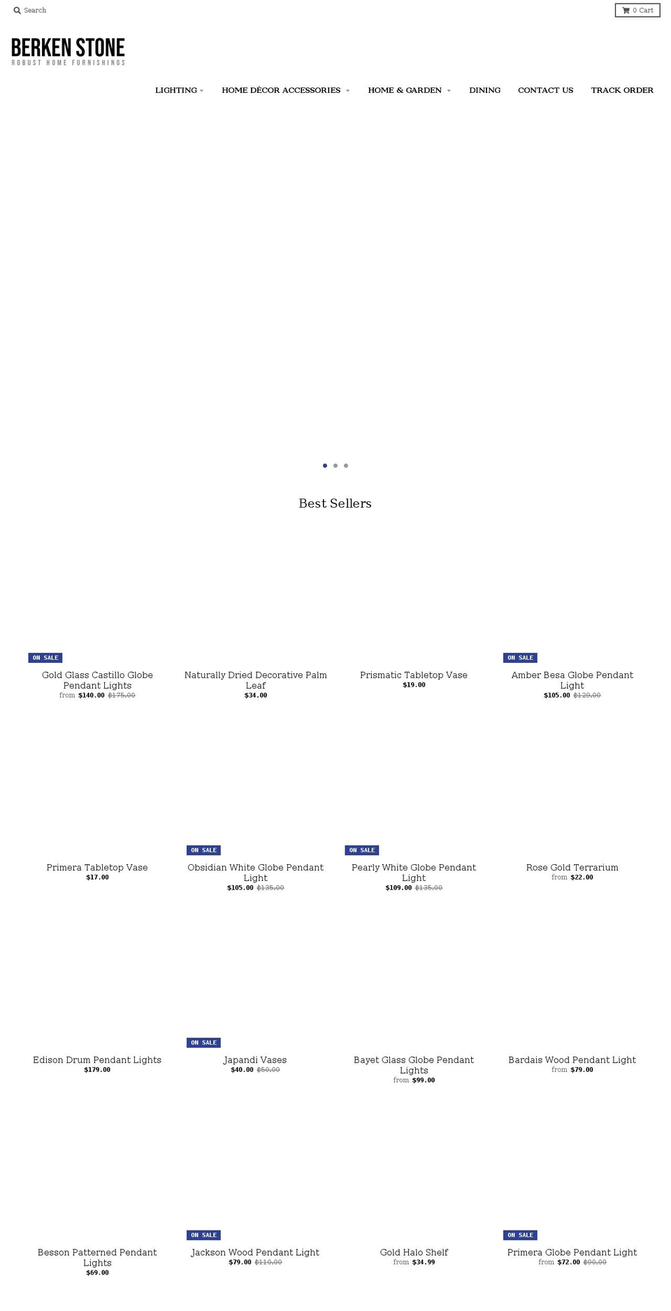 berkenstone.shop shopify website screenshot