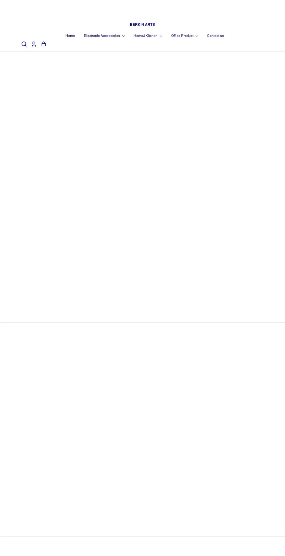 berkinarts.com shopify website screenshot