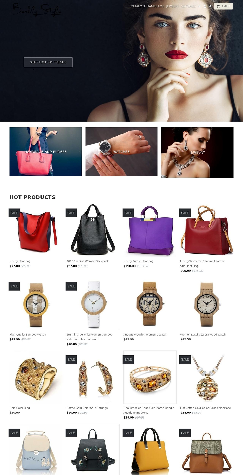 berklystyle.myshopify.com — Shopify storefront screenshot