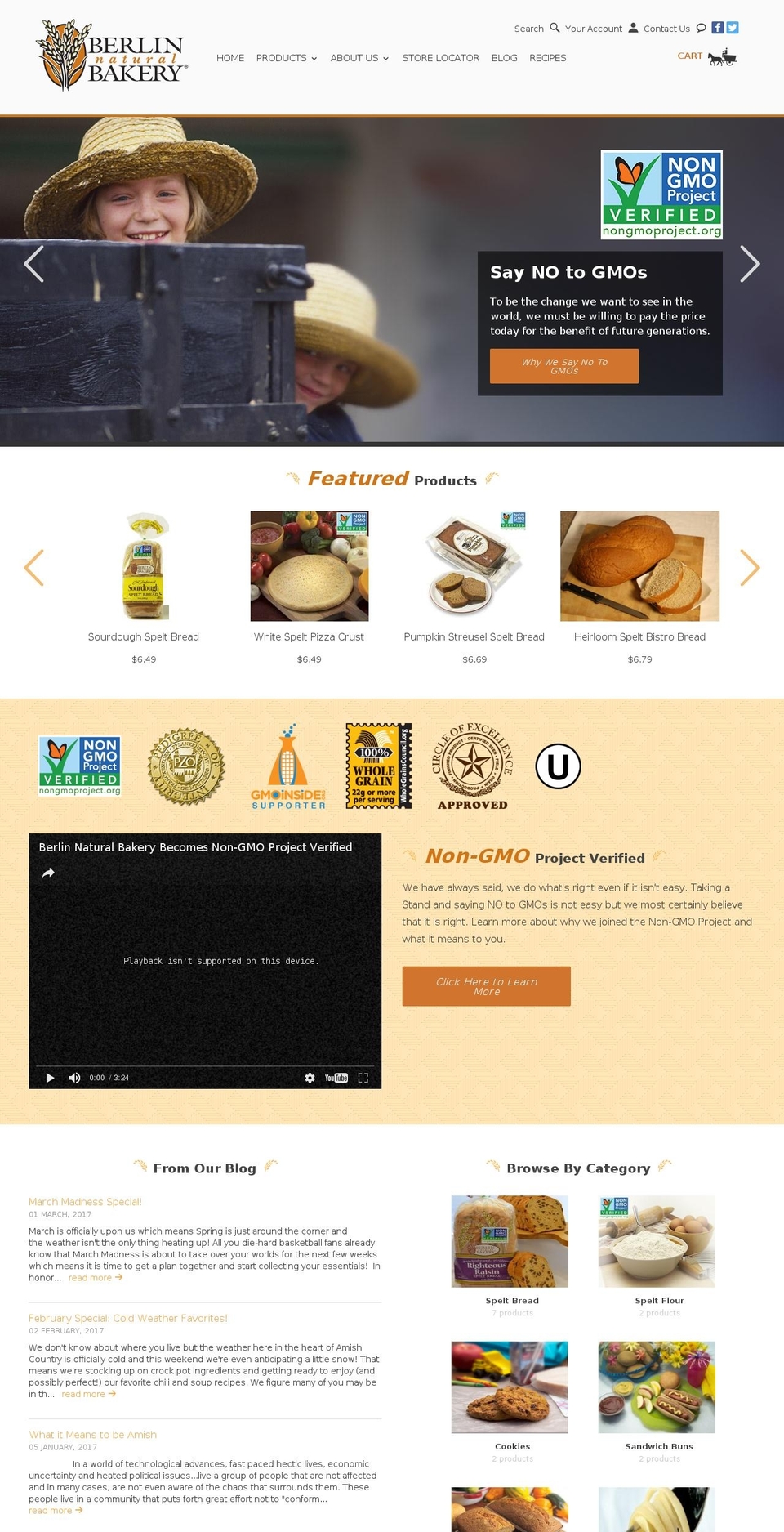 berlin-natural-bakery.myshopify.com shopify website screenshot