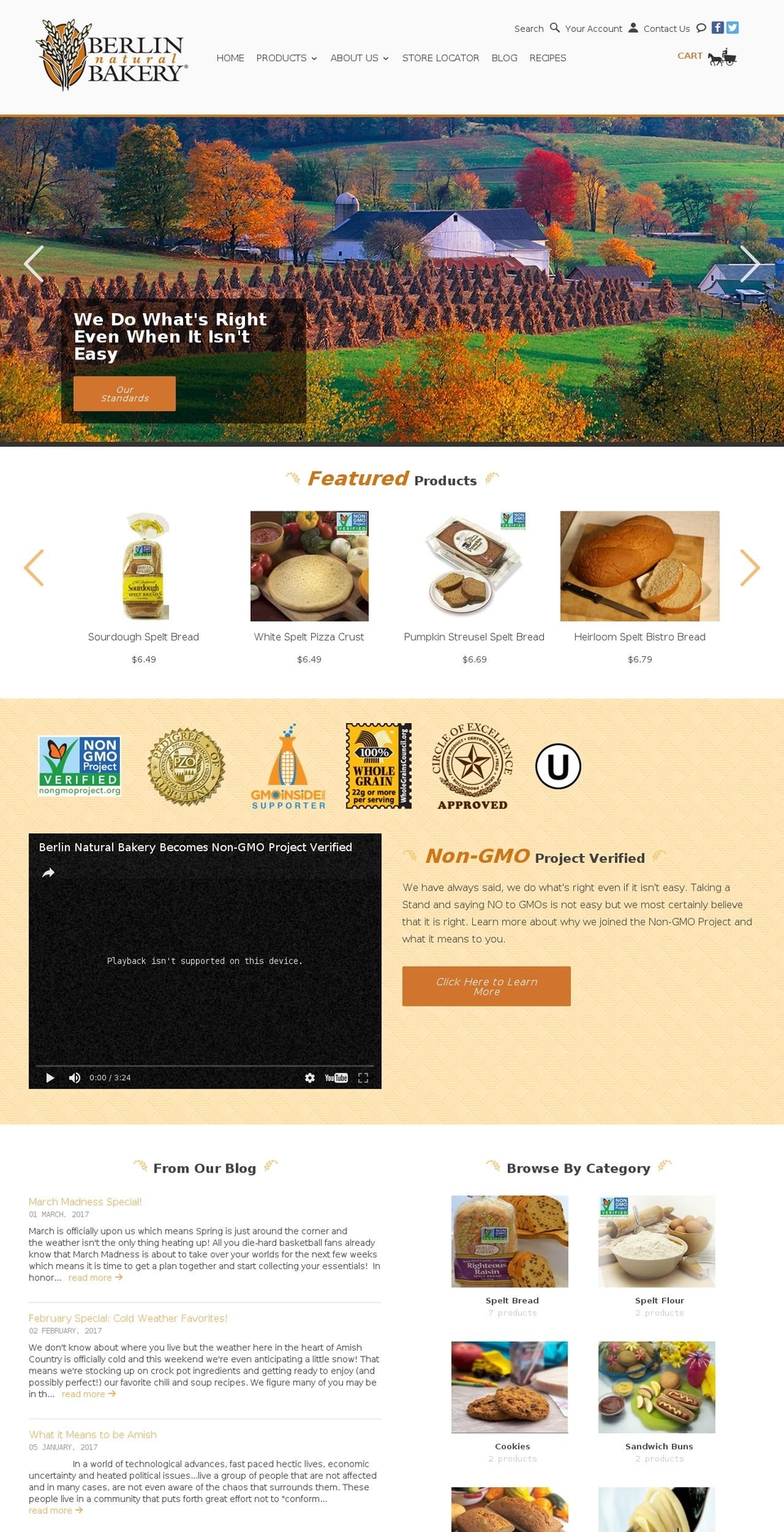 BNB Theme Shopify theme site example berlinnaturalbakery.com