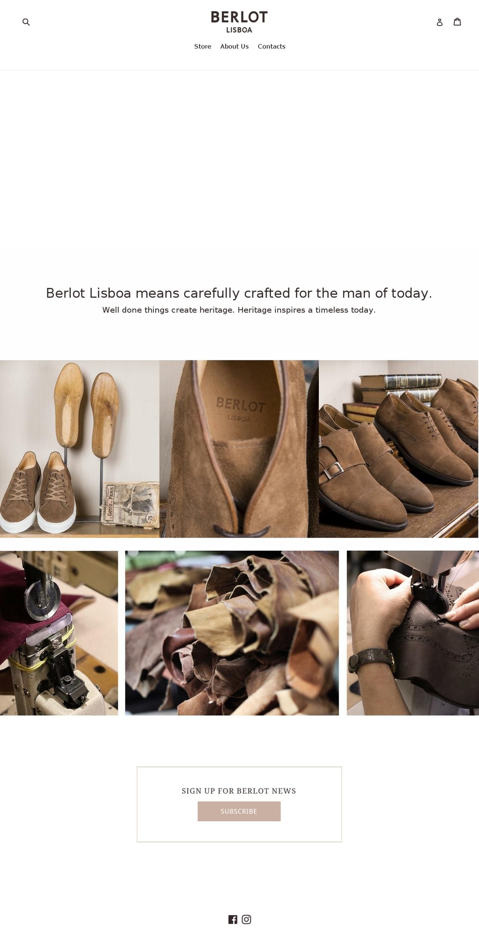 berlotlisboa.com shopify website screenshot